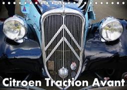 Citroen Traction Avant (Tischkalender 2021 DIN A5 quer)