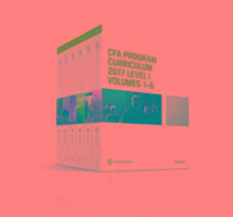 Cfa Program Curriculum 2017 Level I, Volumes 1 - 6