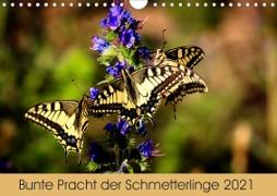 Bunte Pracht der Schmetterlinge (Wandkalender 2021 DIN A4 quer)