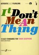 Authentic Jazz Play-Along -- It Don't Mean a Thing