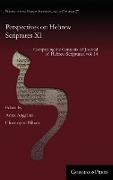 Perspectives on Hebrew Scriptures XI