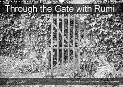 Through the Gate with Rumi (Wall Calendar 2021 DIN A3 Landscape)