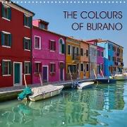The Colours of Burano (Wall Calendar 2021 300 × 300 mm Square)