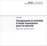 Composants et activités à haute importance pour la sécurité R RTE 40250