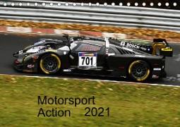 Motorsport Action 2021 (Tischkalender 2021 DIN A5 quer)