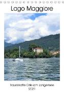 Traumhafter Lago Maggiore (Tischkalender 2021 DIN A5 hoch)