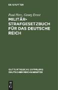 Militär-Strafgesetzbuch für das Deutsche Reich