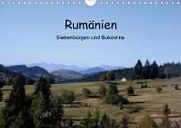 Rumänien - Siebenbürgen und Bukowina (Wandkalender 2021 DIN A4 quer)