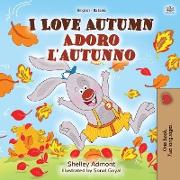 I Love Autumn (English Italian Bilingual Book for Kids)