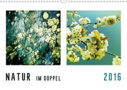 NATUR im Doppel 2021 (Wandkalender 2021 DIN A3 quer)