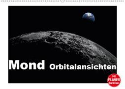 Mond Orbitalansichten (Wandkalender 2021 DIN A2 quer)