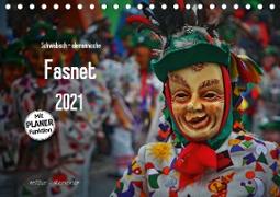 Schwäbisch alemannische Fasnet (Tischkalender 2021 DIN A5 quer)