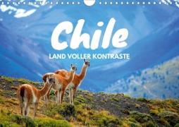 Chile - Land voller Kontraste (Wandkalender 2021 DIN A4 quer)