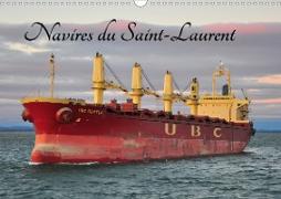 Navires du Saint-Laurent (Calendrier mural 2021 DIN A3 horizontal)