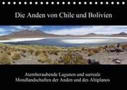 Die Anden von Chile und Bolivien (Tischkalender 2021 DIN A5 quer)