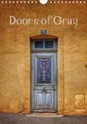 Doors of Gray (Wall Calendar 2021 DIN A4 Portrait)