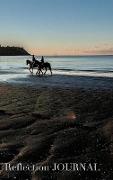 New Zealand beach Reflection blank page Journal