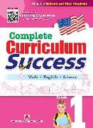 Complete Curriculum Success Grade 1 - Learning Workbook for First Grade Students - English, Math and Science Activities Children Book