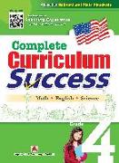 Complete Curriculum Success Grade 4 - Learning Workbook for Fourth Grade Students - English, Math and Science Activities Children Book