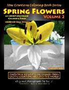 New Creations Coloring Book Series: Spring Flowers Volume 2