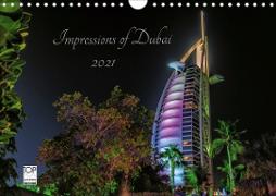 Impressions of Dubai 2021 (Wandkalender 2021 DIN A4 quer)