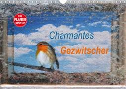 Charmantes Gezwitscher (Wandkalender 2021 DIN A4 quer)