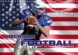 American Football - Kickoff (Wandkalender 2021 DIN A4 quer)