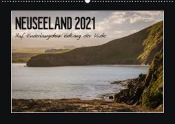 Neuseeland - Auf Entdeckungstour entlang der Küste (Wandkalender 2021 DIN A2 quer)