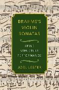 Brahms's Violin Sonatas