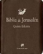 Biblia de Jerusalén 5a Edición: Con Funda Y Cierre de Cremallera