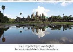 Die Tempelanlagen von Angkor (Wandkalender 2021 DIN A2 quer)