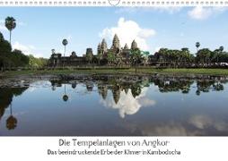 Die Tempelanlagen von Angkor (Wandkalender 2021 DIN A3 quer)