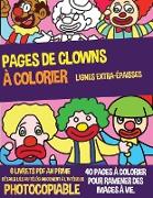 Pages à Colorier Pour Tout-Petits (Pages de clowns à colorier)