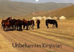 Unbekanntes Kirgistan (Wandkalender 2021 DIN A3 quer)