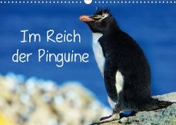 Im Reich der Pinguine (Wandkalender 2021 DIN A3 quer)