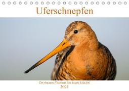 Uferschnepfen - Die eleganten Vögel mit dem langen Schnabel (Tischkalender 2021 DIN A5 quer)