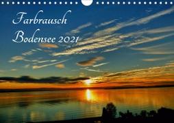 Farbrausch Bodensee (Wandkalender 2021 DIN A4 quer)