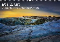 Island - Unberührte Landschaften (Wandkalender 2021 DIN A3 quer)