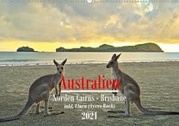 Australien - Norden Cairns-Brisbane (Wandkalender 2021 DIN A2 quer)