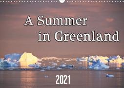 A Summer in Greenland (Wall Calendar 2021 DIN A3 Landscape)