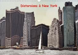Distorsions à New York (Calendrier mural 2021 DIN A3 horizontal)
