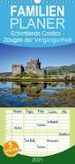 Schottlands Castles - Zeugen der Vergangenheit - Familienplaner hoch (Wandkalender 2021 , 21 cm x 45 cm, hoch)