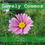 Lovely Cosmos (Wall Calendar 2021 300 × 300 mm Square)