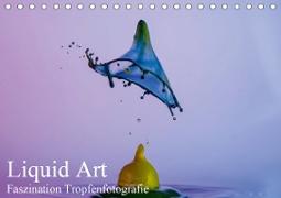 Liquid Art, Faszination Tropfenfotografie (Tischkalender 2021 DIN A5 quer)