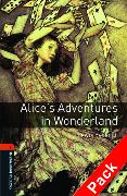 Oxford Bookworms Library: Level 2:: Alice's Adventures in Wonderland audio CD pack
