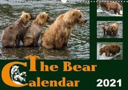 The Bear Calendar / UK-Version (Wall Calendar 2021 DIN A3 Landscape)