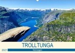 Trolltunga (Wandkalender 2021 DIN A2 quer)