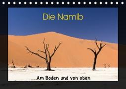 Die Namib - Am Boden und von oben (Tischkalender 2021 DIN A5 quer)