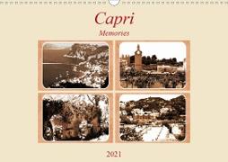 Capri Memories (Wall Calendar 2021 DIN A3 Landscape)