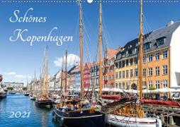 Schönes Kopenhagen (Wandkalender 2021 DIN A2 quer)